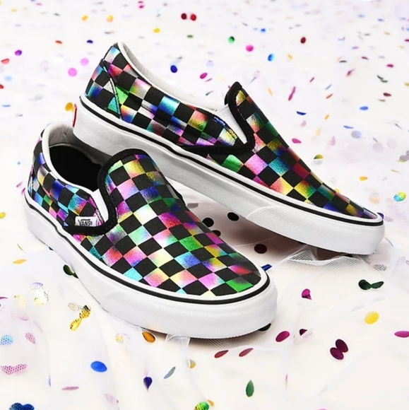 🆕️ NEW Vans Classic Slip-On Iridescent - Picture 9 of 12